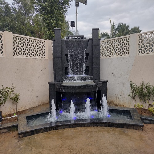 Waterfall fountain